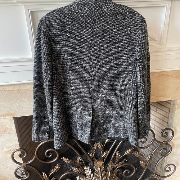 Talbots Petite Polyester/Wool Blend One Button Blazer Sz 12P - Picture 5 of 7